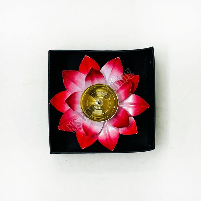 Decorative Lotus Oil Diya Diwali Gift Pack