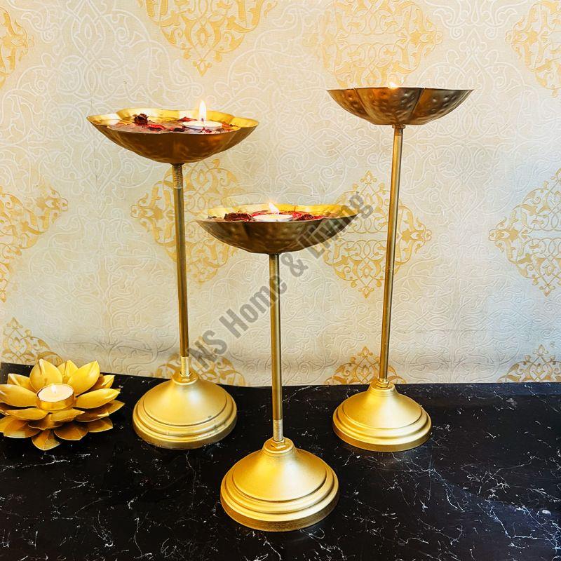 Flower Urli with Stand for Festive Diwali Decoration