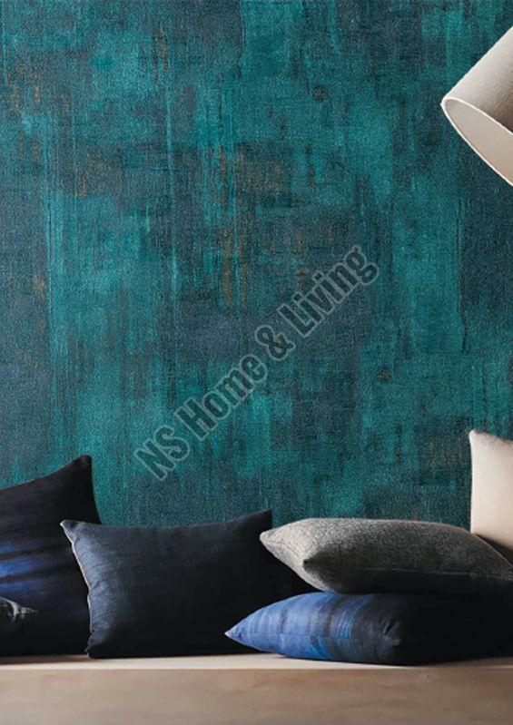 Teal Green Rustic Wallpaper