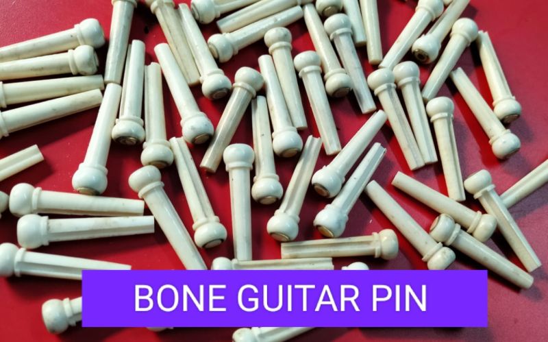 BONE GUITAR BRIDGE PIN