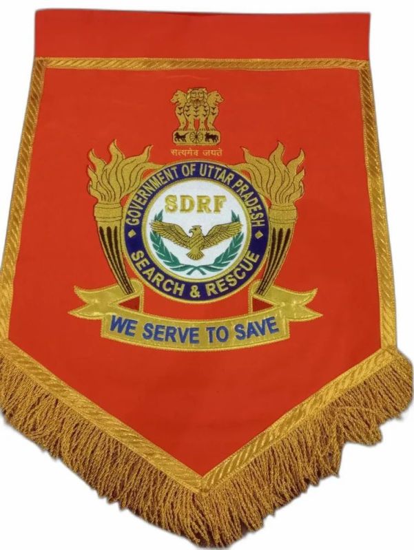 Embroidered SDRF T Flag