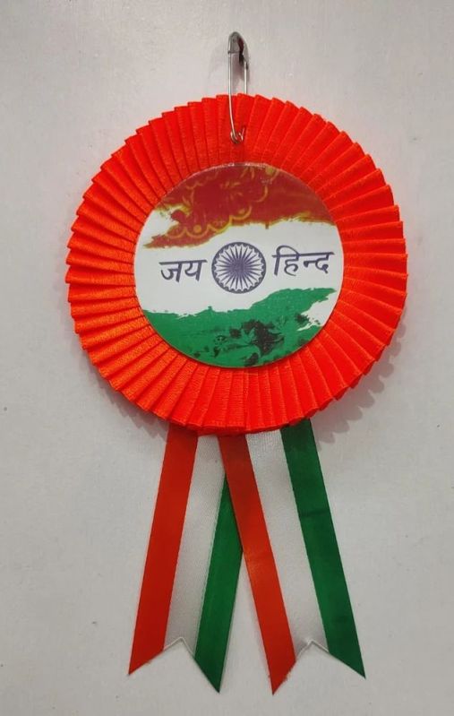 Tiranga Ribbon Badges