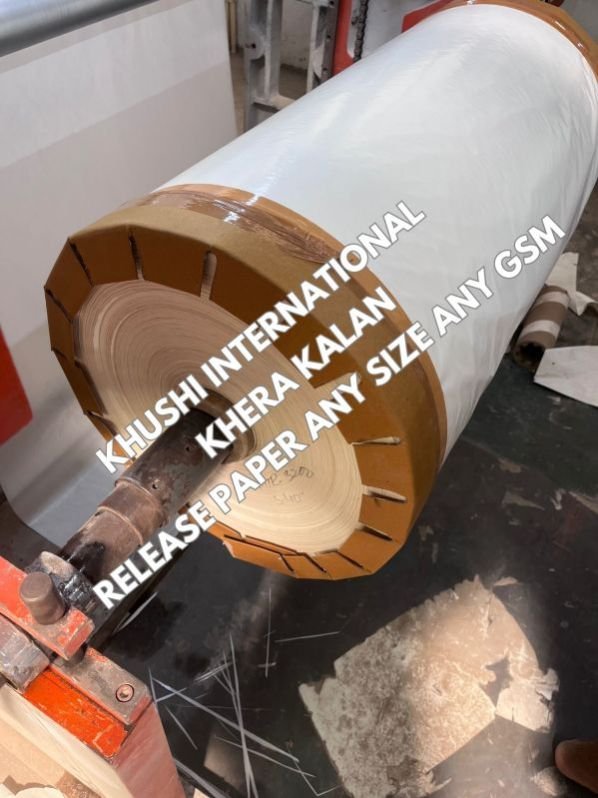 Silicone Coated Release Liner Paper Roll