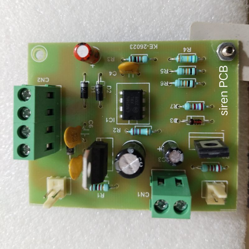 Siren PCB Circuit Without Relay