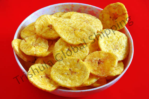 salty banana chips