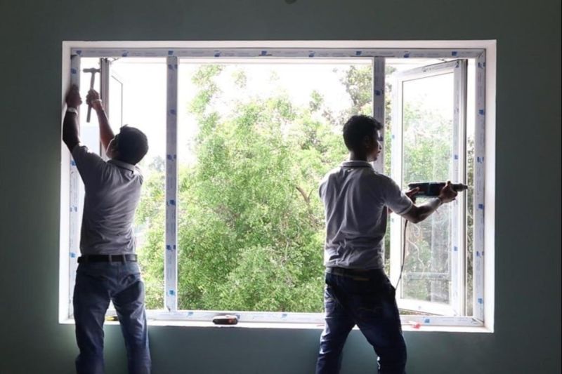 UPVC Sliding Window Designing and Installation Service