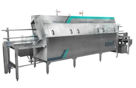 IDEF Front Loading Bin Washer