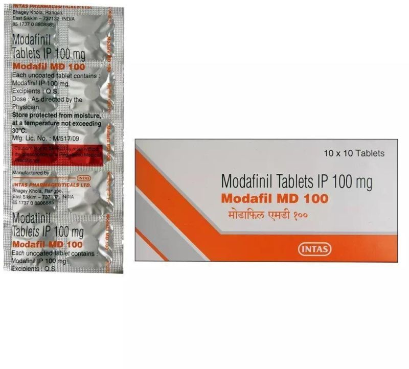 Modafil MD 100mg Tablets