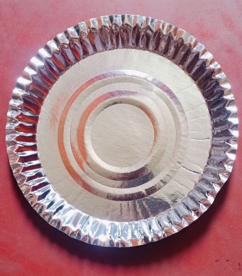 12 Inch Silver Paper Plate