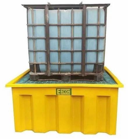 Plastic IBC Spill Containment Pallet