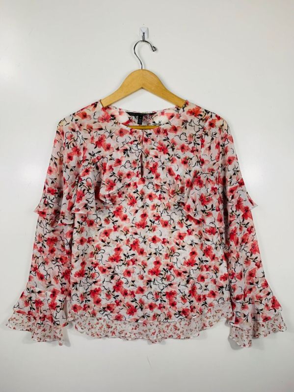 Ladies Used Chiffon Top