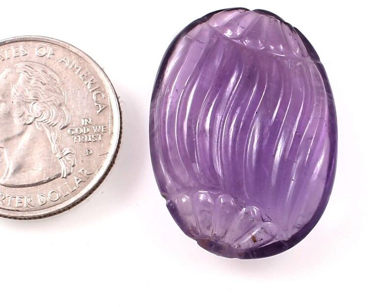 Natural Amethyst Carving Gemstone