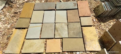 Sandstone Multicolor Tiles