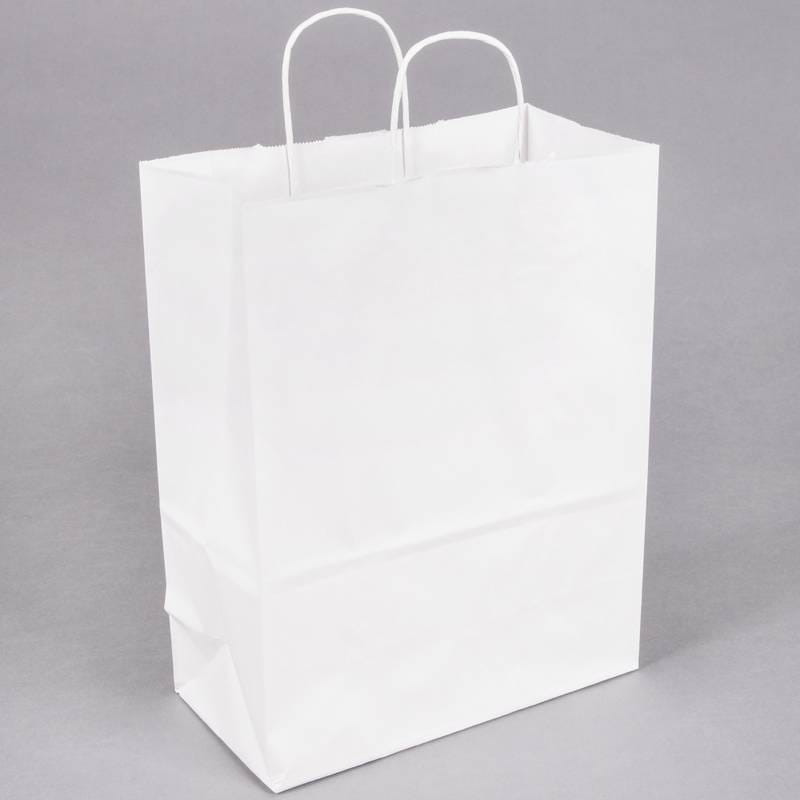 White Kraft Paper Bag