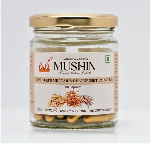 Ayurvedic Sexual Cordyceps Militaris Dhatupusht Capsules