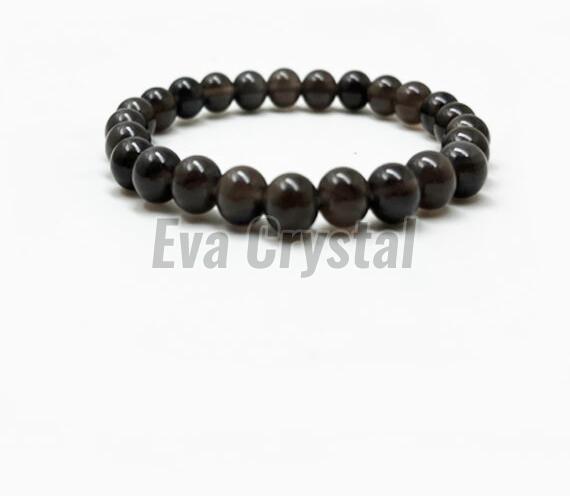 8mm Smoky Quartz Bracelet