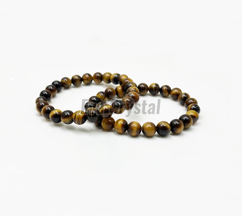 8mm Tiger Eye Bracelet