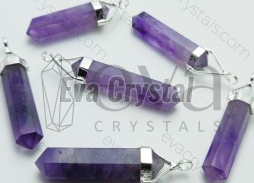 Amethyst Double Point Pendant