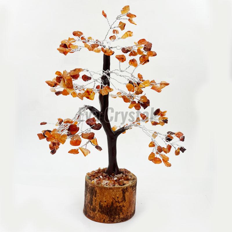 Carnelian Gemstone Tree