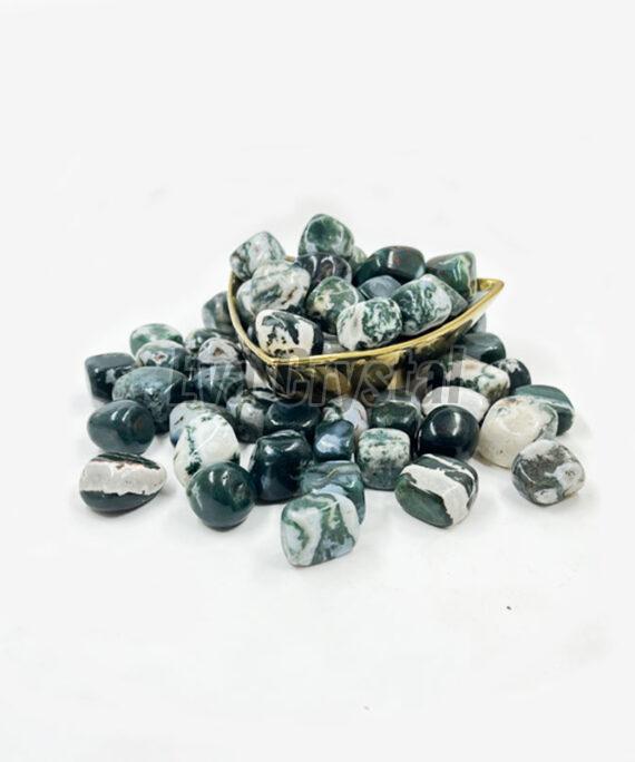 Moss Agate Tumble Stone