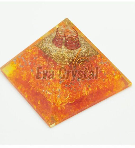 Orange Aventurine Orgone Pyramid