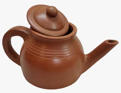 Clay Terracotta Handmade Kettle