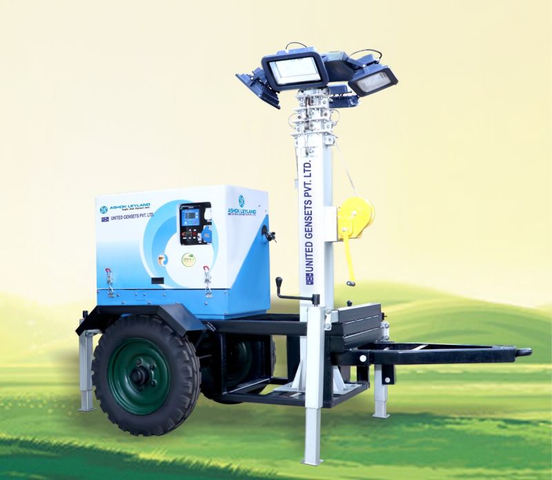 7.5 KVA Mobile Lighting Tower