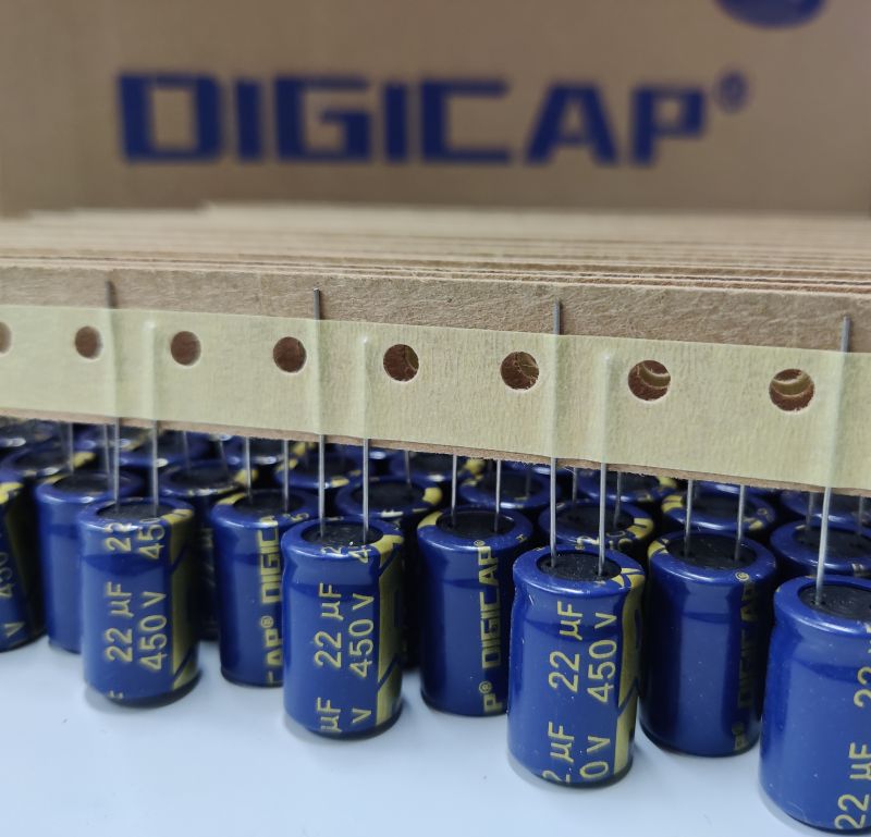 22 MFD - 450 VDC Electrolytic Capacitor