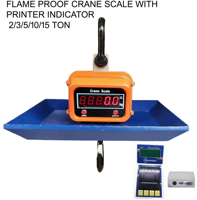 Heat Proof Crane Scale with Wireless Printer Indicator
