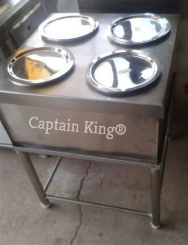 Stainless Steel 4 Pot Bain Marie