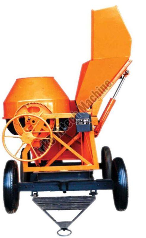 Concrete Mixer with Hydraulic Hopper