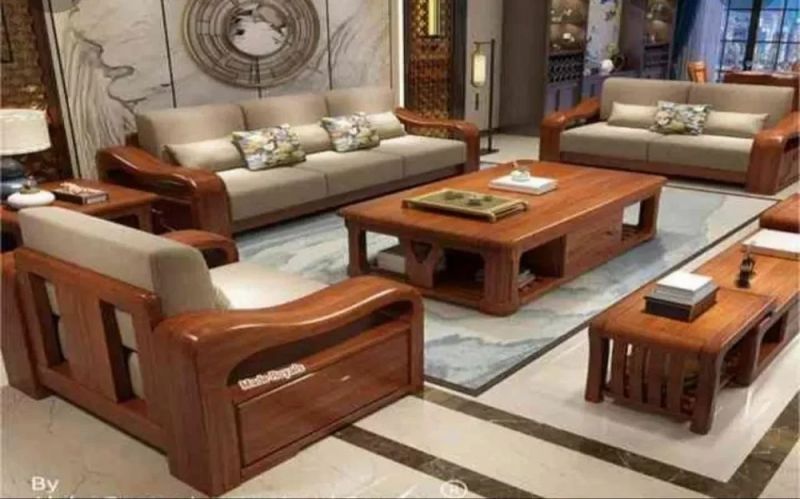 Wooden Sofa Set