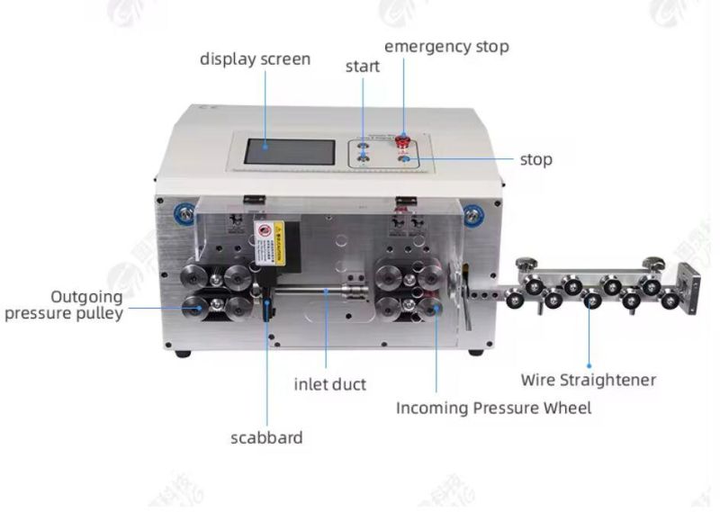 Heavy Duty 70 Sqmm Wire Cutting & Stripping Machine