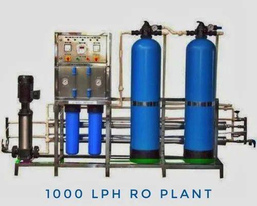 1000 LPH Industrial Reverse Osmosis Plant