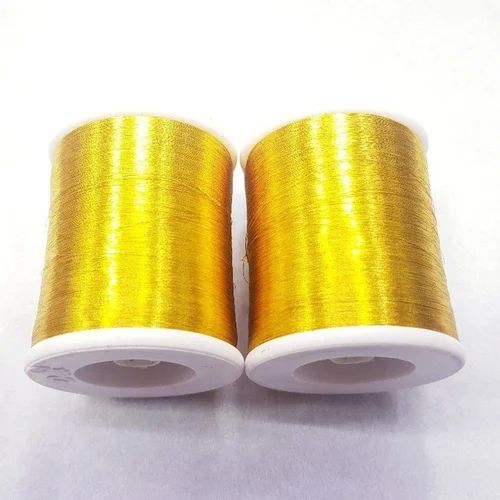 Polyester Golden Half Fine Zari Thread Roll