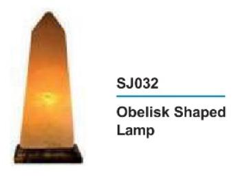 Obelisk Shaped Rock Salt Lamp