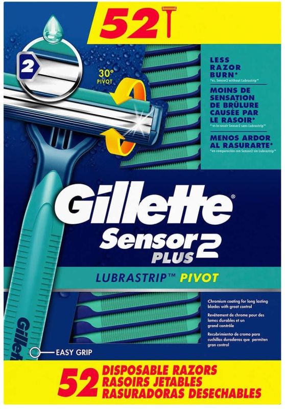 Gillette Sensor2 Plus Disposable Razor