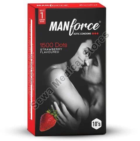 10 Pieces Manforce Dotted Condom