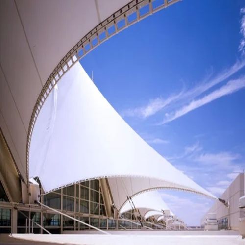 Prefab Pathway Tensile Structure