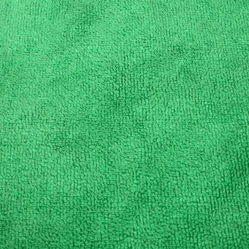 Green Microfiber Cleaning Towel