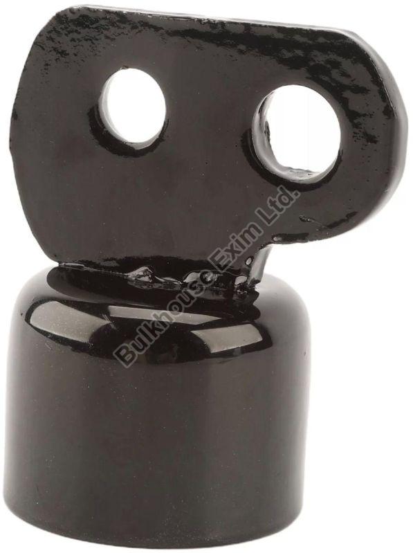 Black Combo Two Hole Rail End Cap