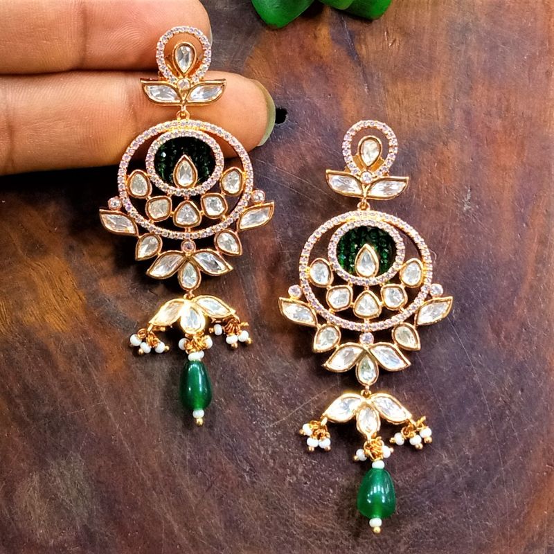 Kundan Polki Earrings