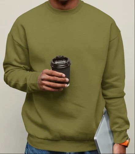 Mens Round Neck Sweatshirt