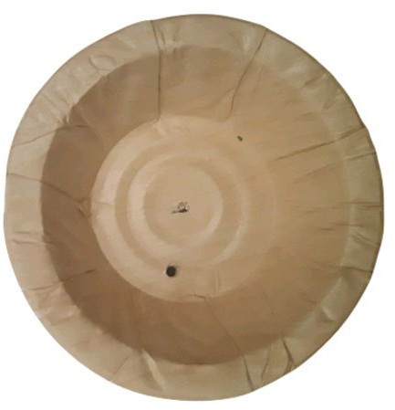 1.5 Inch Brown Round Disposable Paper Bowl