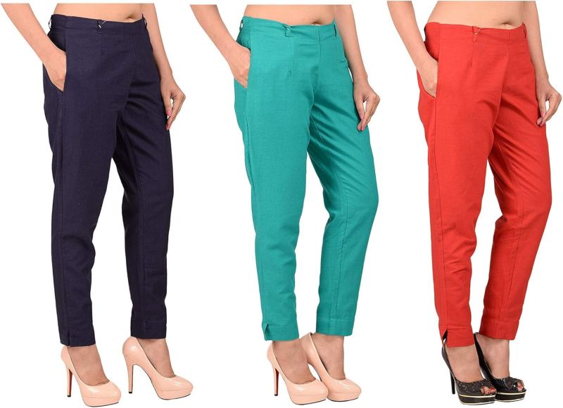 Ladies Cotton Trousers