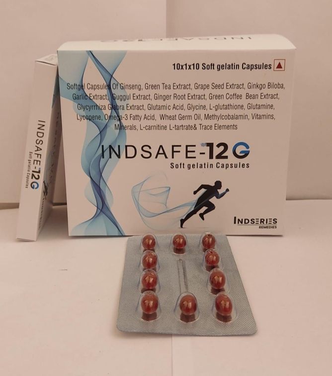 Indsafe-12g Soft Gelatin Capsules