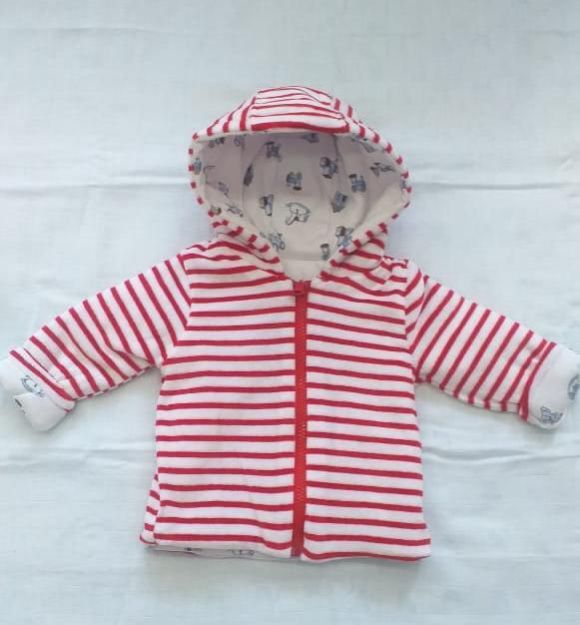 Soft Reversible Baby Jacket