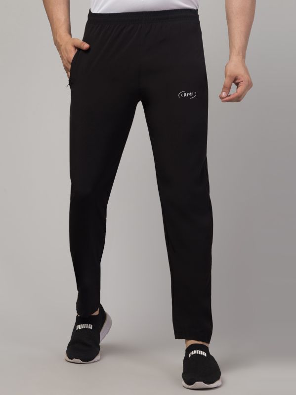 NS Black Mens Track Pants