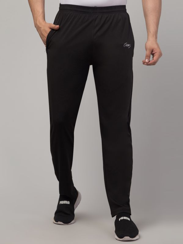 Lycra Black Mens Track Pants Lower