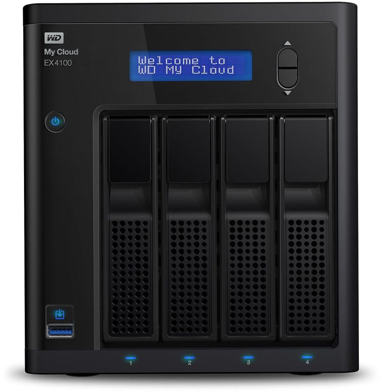 WD My Cloud EX4100 Expert Series Network Attached Storage Drive